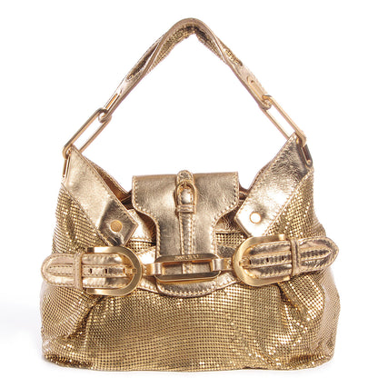 Jimmy Choo Mesh Tam Tote Gold 1 of 9
