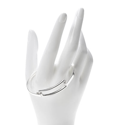Tiffany Sterling Silver Rectangle Bangle Bracelet 2 of 5