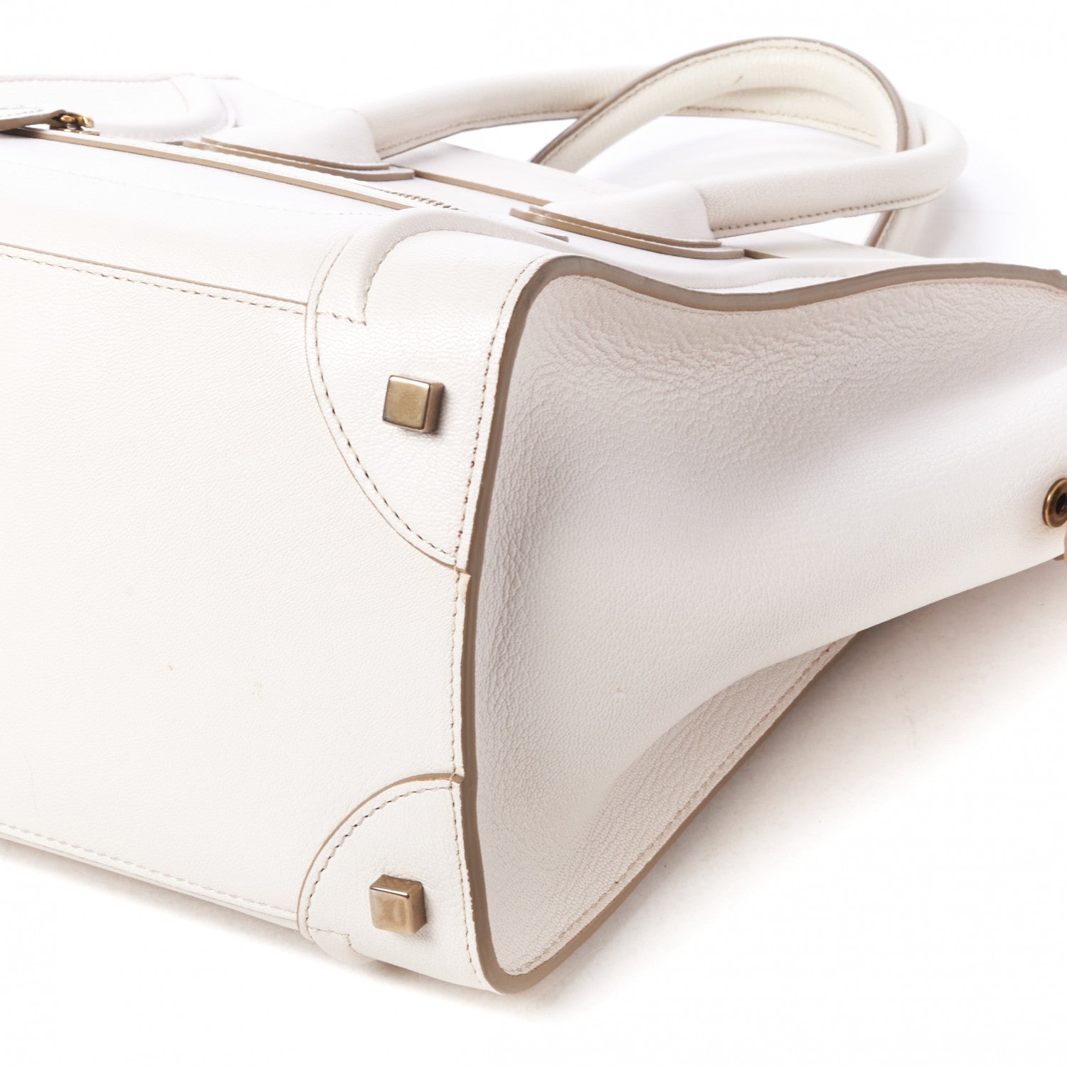 Celine Smooth Calfskin Mini Luggage Lune 4 of 10