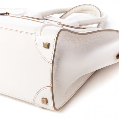 Celine Smooth Calfskin Mini Luggage Lune 4 of 10