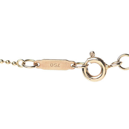 Tiffany 18K Yellow Gold Turquoise Paloma Picasso Dot Charm Pendant Necklace 5 of 7