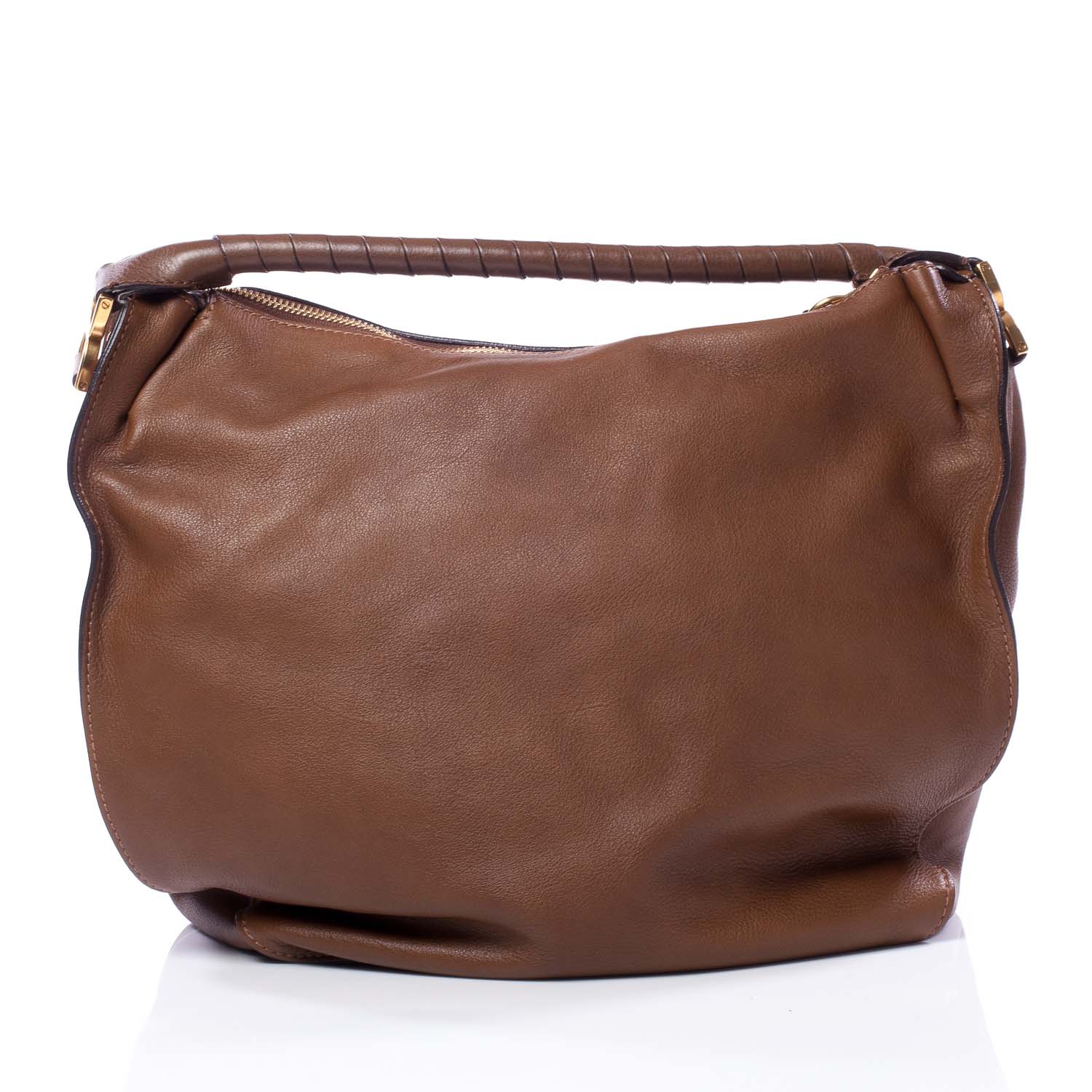 Chloe Leather Large Marcie Hobo 4 of 10