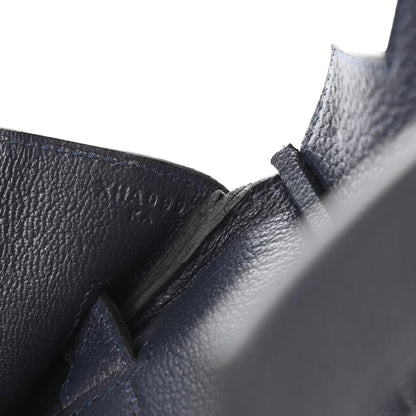 Hermes Togo Birkin 35 Bleu Nuit 9 of 10