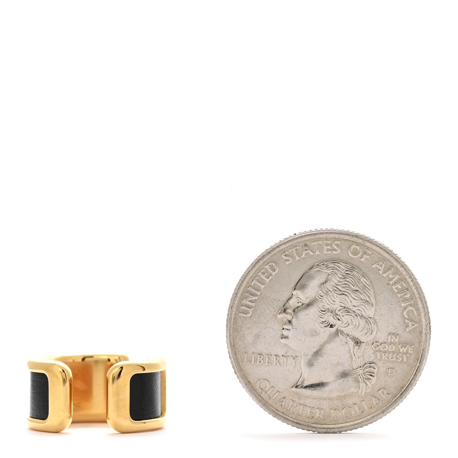 Hermes Box Olympe Ear Cuff PM Black 2 of 3