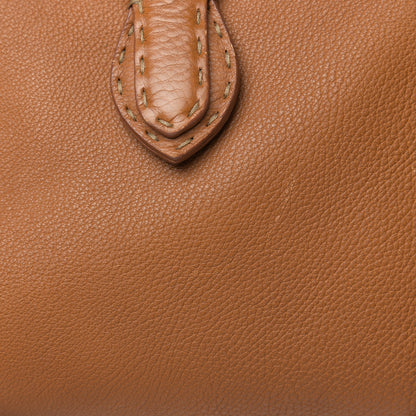 Fendi Cuoio Romano Selleria Medium Linda Satchel Saddler 9 of 12