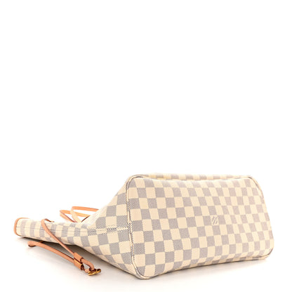 Louis Vuitton LOUIS VUITTON Damier Azur Neo Neverfull MM Rose Ballerine 5 of 10