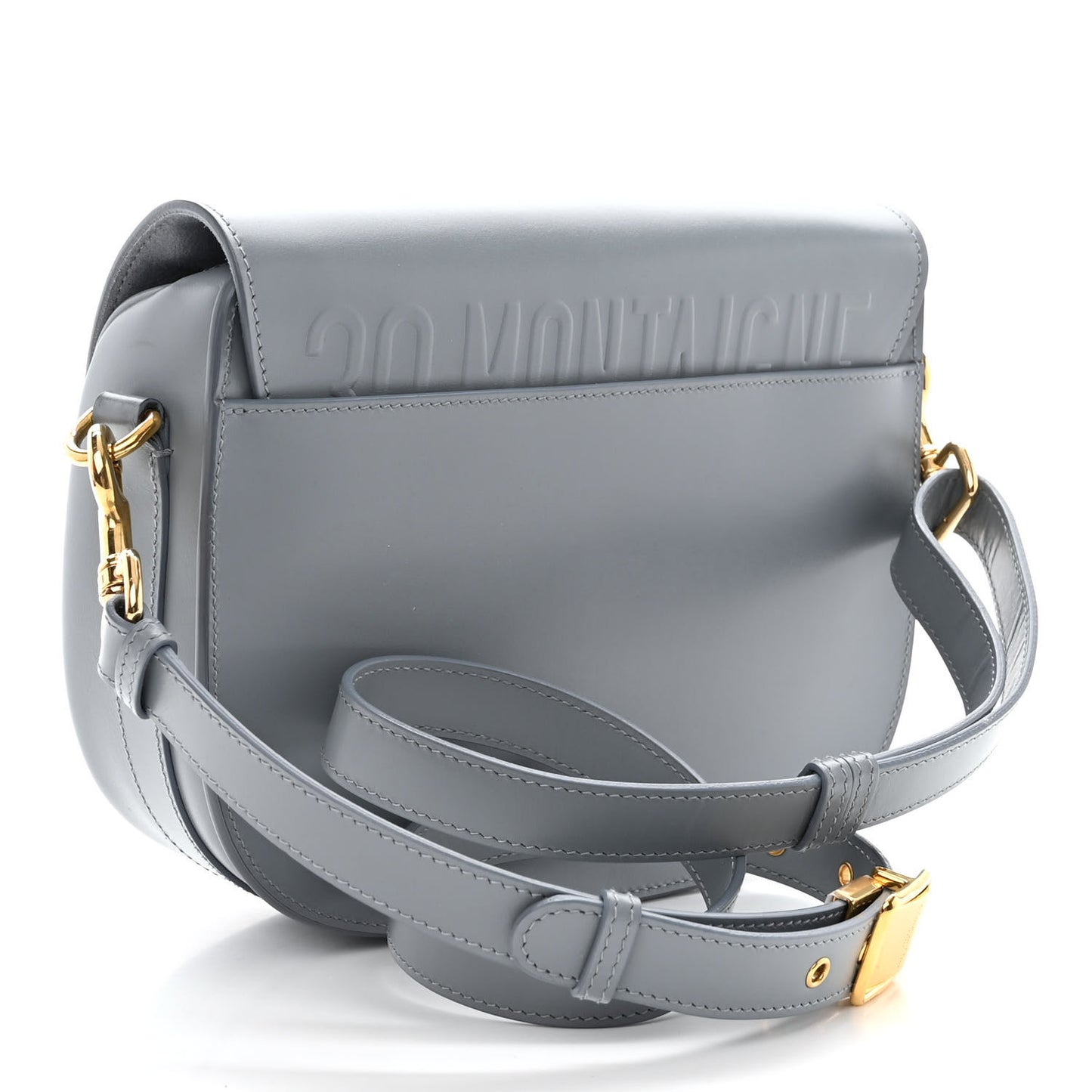 Box Calfskin Medium Bobby Flap Cloud Blue