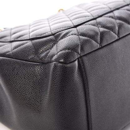 Chanel Caviar Quilted Grand Shopping Tote GST Black 13 of 14