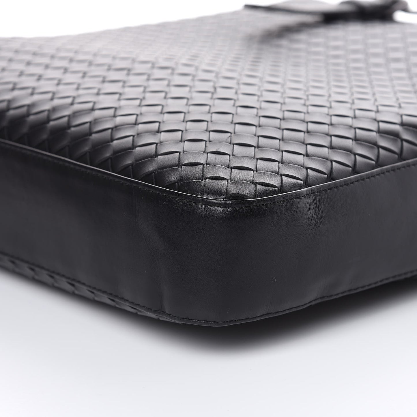 Nappa Intrecciato North West Tote Black