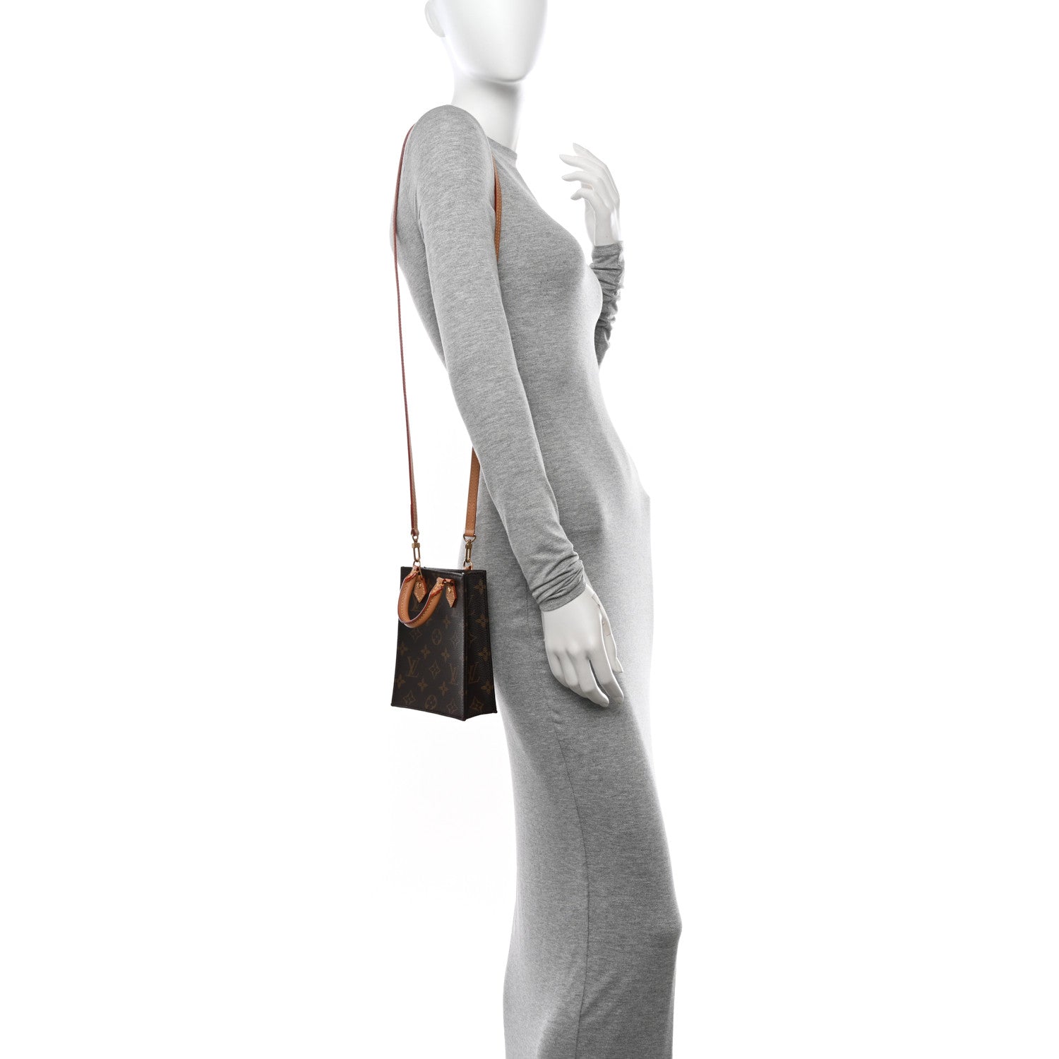 Louis Vuitton Monogram Petit Sac Plat 3 of 9