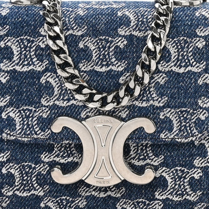 Celine Denim Triomphe Mini Claude 8 of 11