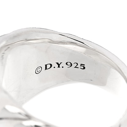 David Yurman Sterling Silver Sculpted Cable Ring 57 8 4 of 4