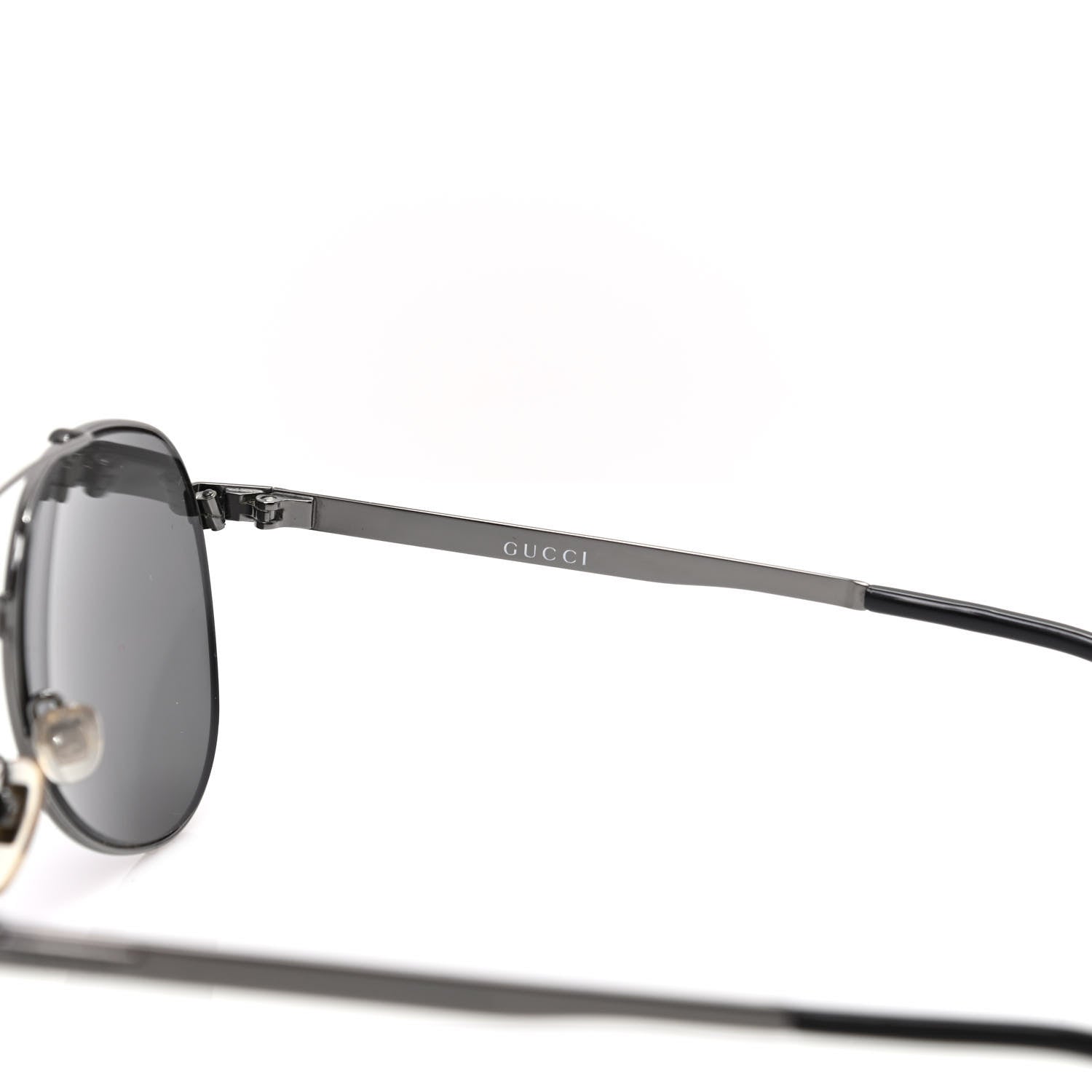 Gucci Metal Aviator Sunglasses GG 1912/S Black 5 of 7