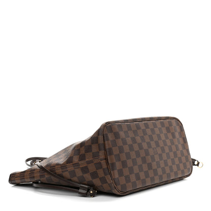 Louis Vuitton Damier Ebene Neo Neverfull MM Rose Ballerine 5 of 15