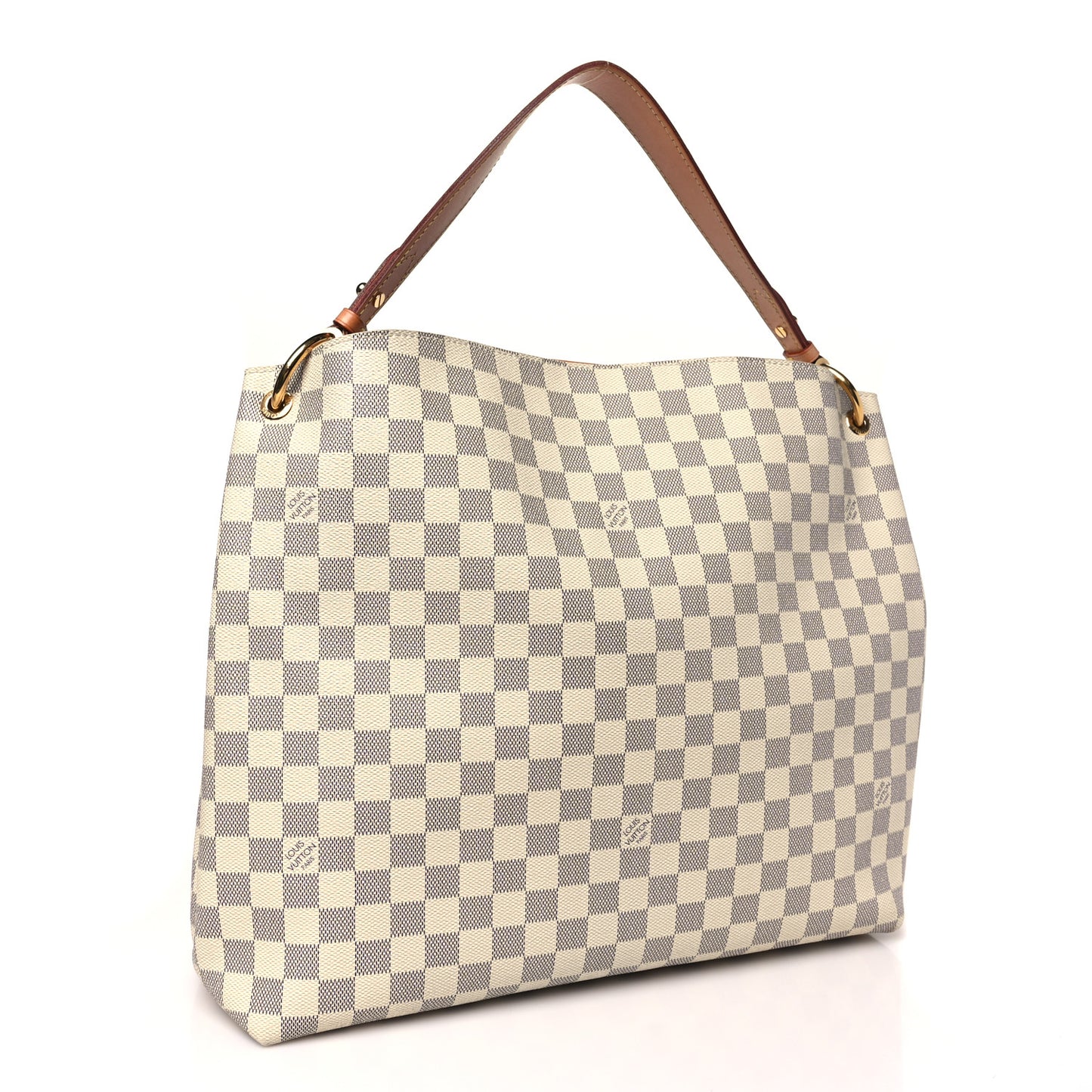 Damier Azur Graceful MM Rose Ballerine