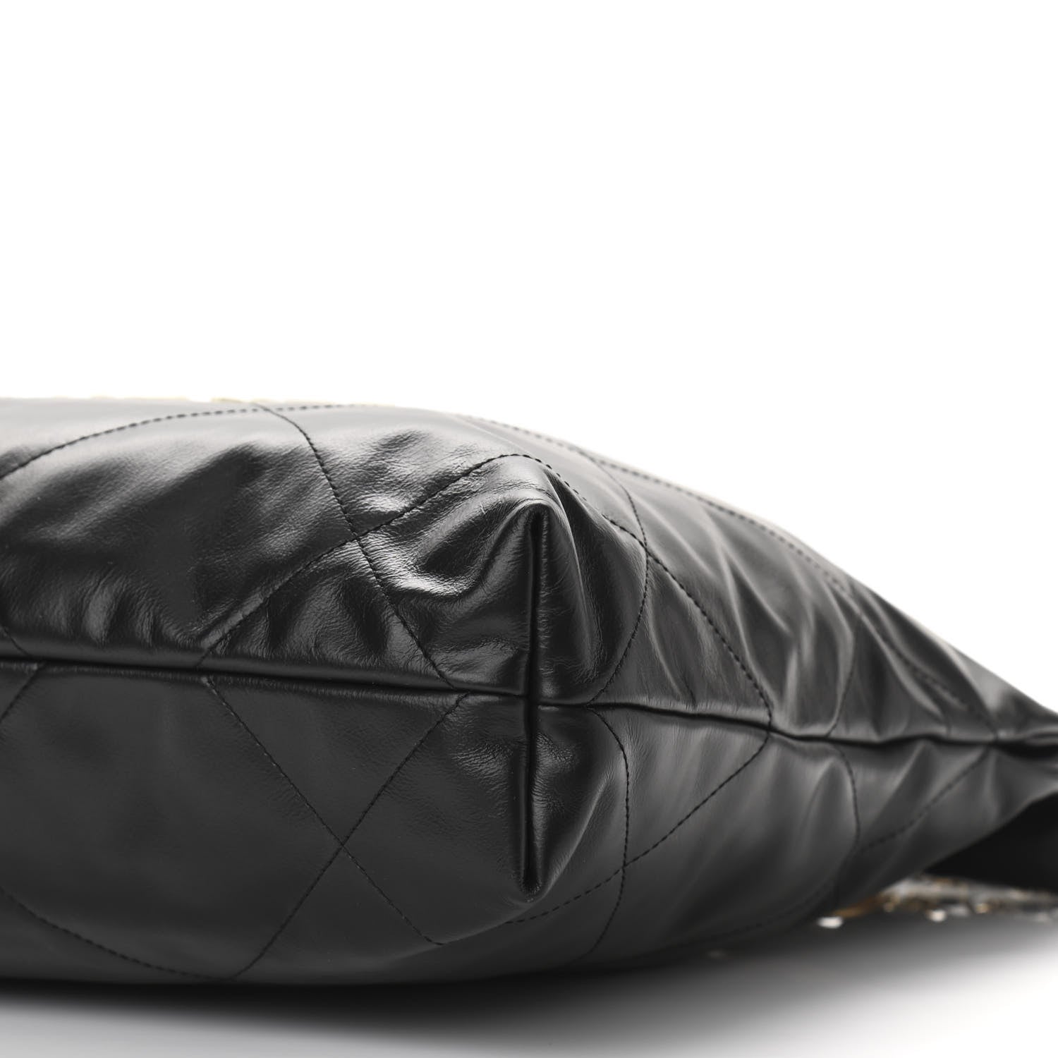 Chanel Calfskin Quilted Small Chanel 22 Black 11 of 12