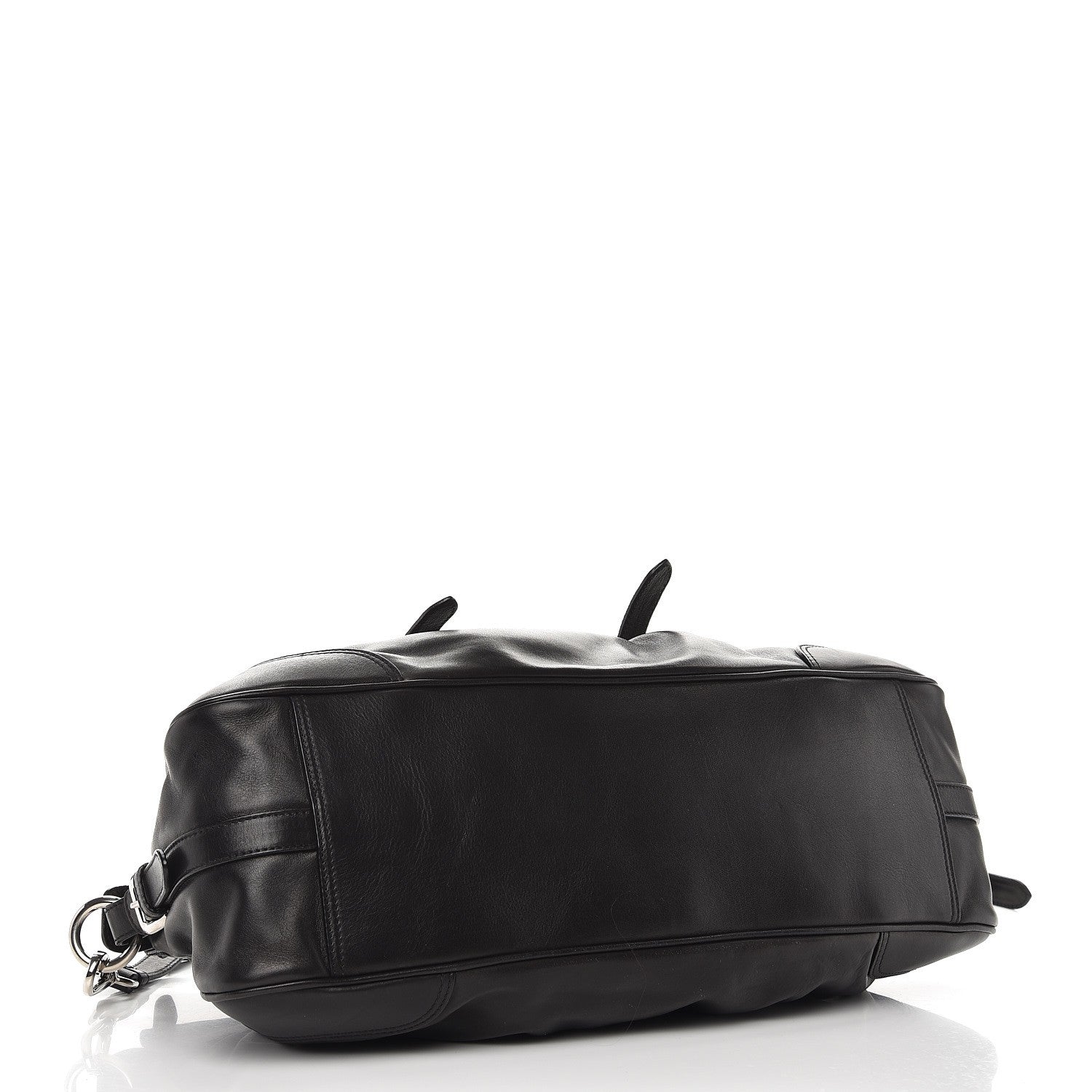 Prada Vitello Soft Shopping Satchel Black 5 of 9