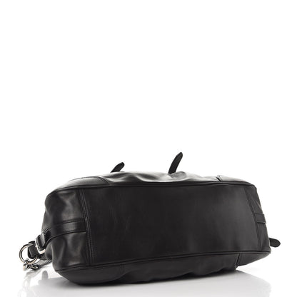 Prada Vitello Soft Shopping Satchel Black 5 of 9