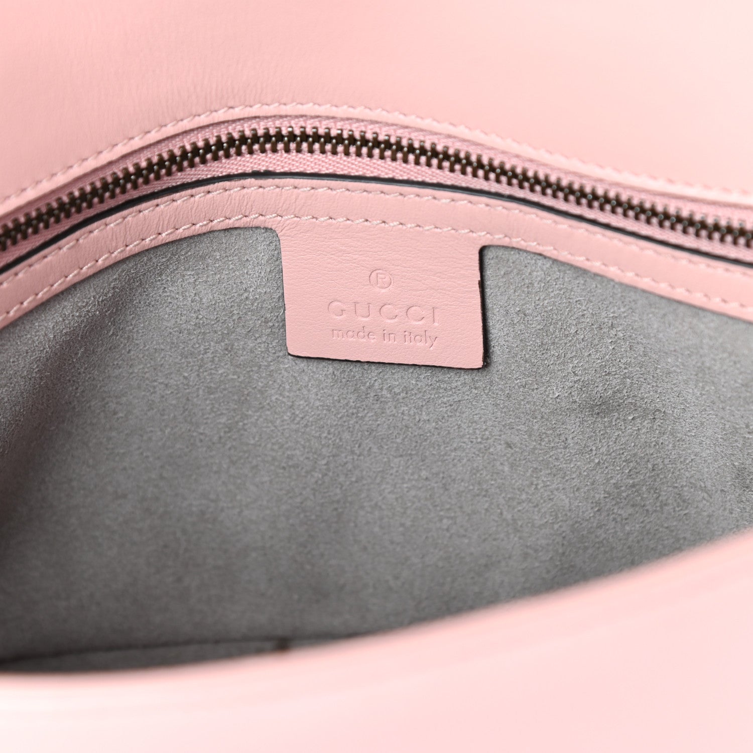 Gucci Calfskin Matelasse Small GG Marmont Shoulder Bag Perfect Pink 6 of 10