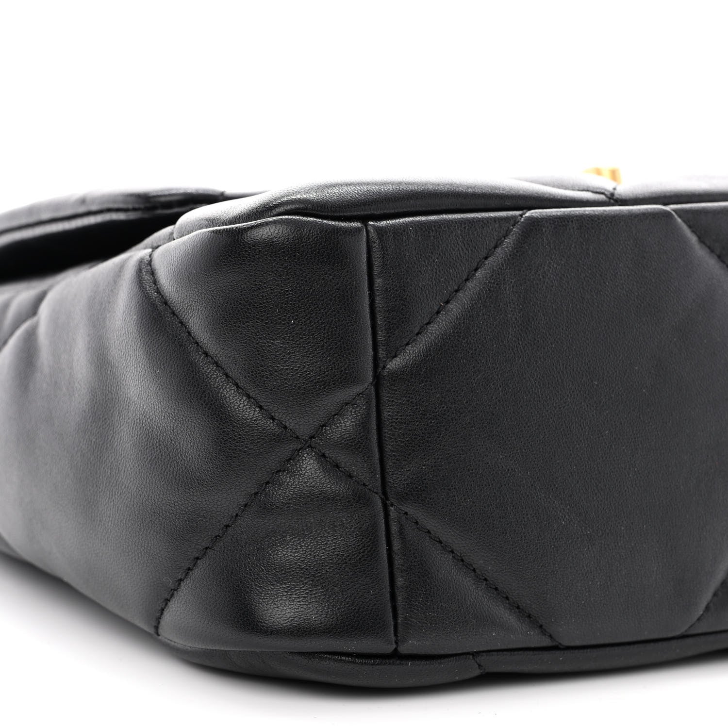 Chanel Lambskin Quilted Medium Chanel 19 Flap Black 9 of 10