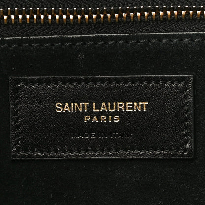 Saint Laurent Smooth Calfskin Le 5 A 7 Hobo Black 6 of 10
