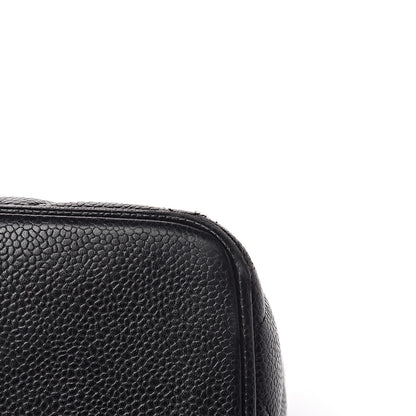 Chanel Caviar Quilted Medallion Tote Black 13 of 14