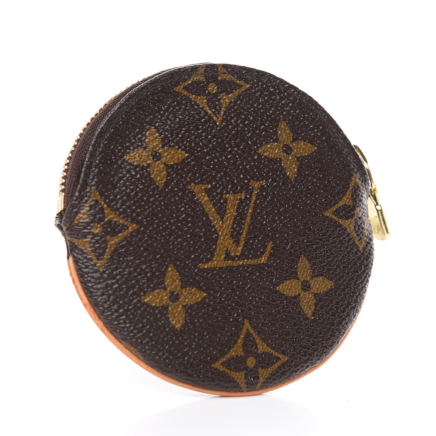 Monogram Round Coin Purse