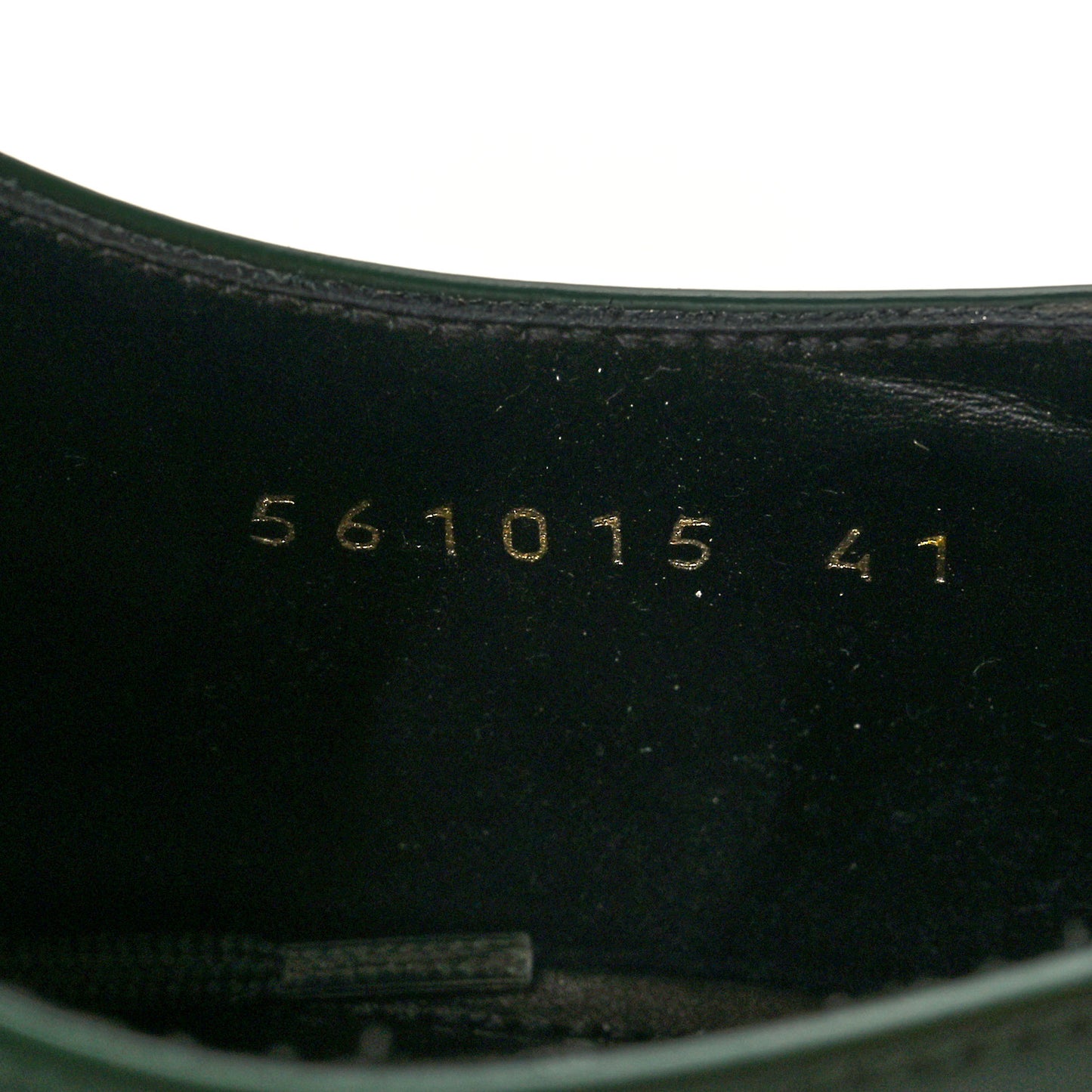 Calfskin Braided Derby Loafers 41 Green
