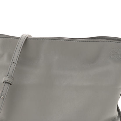 Loewe Calfskin Mini Flamenco Knot Clutch Pearl Grey 8 of 10