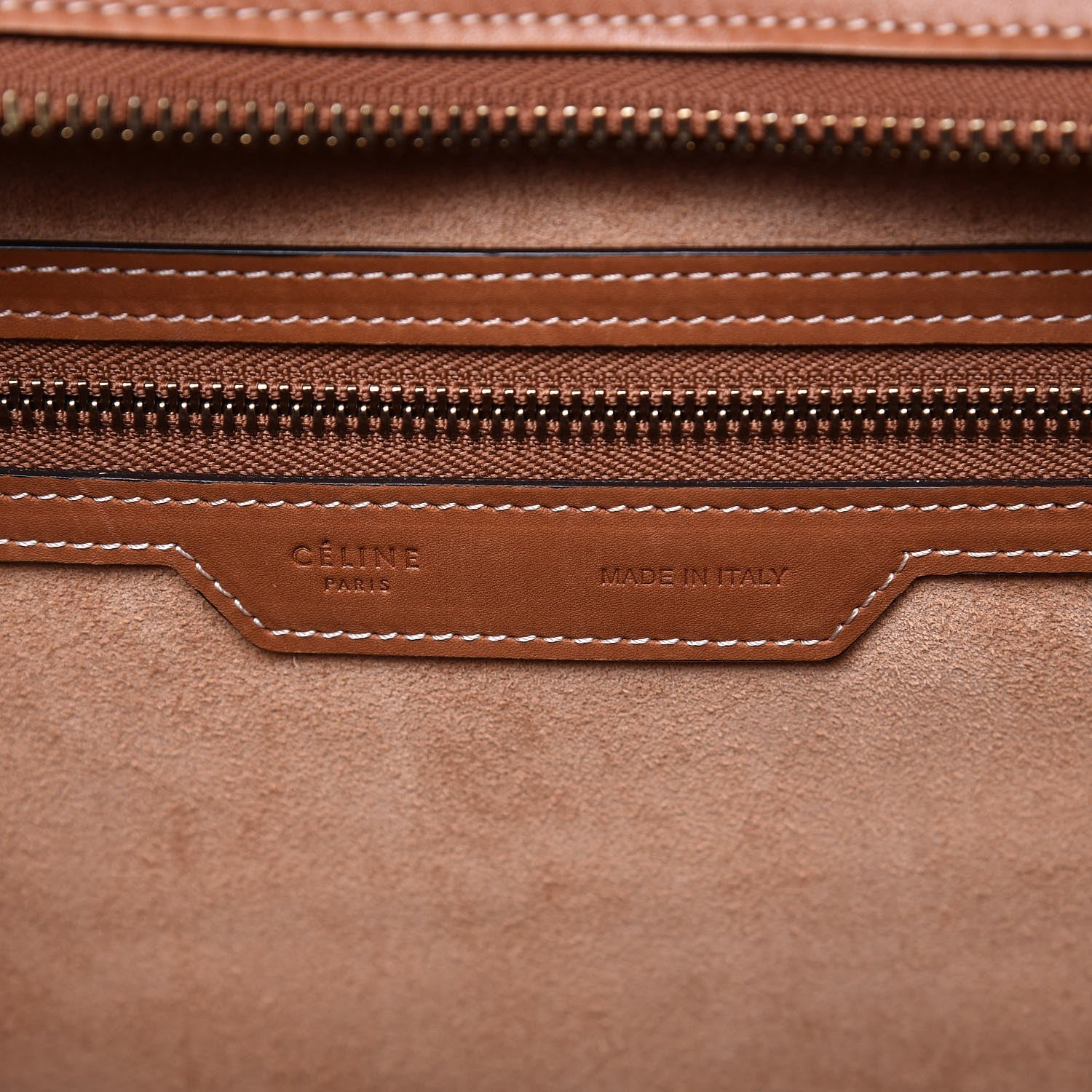Celine Natural Calfskin Mini Luggage Tan 6 of 12