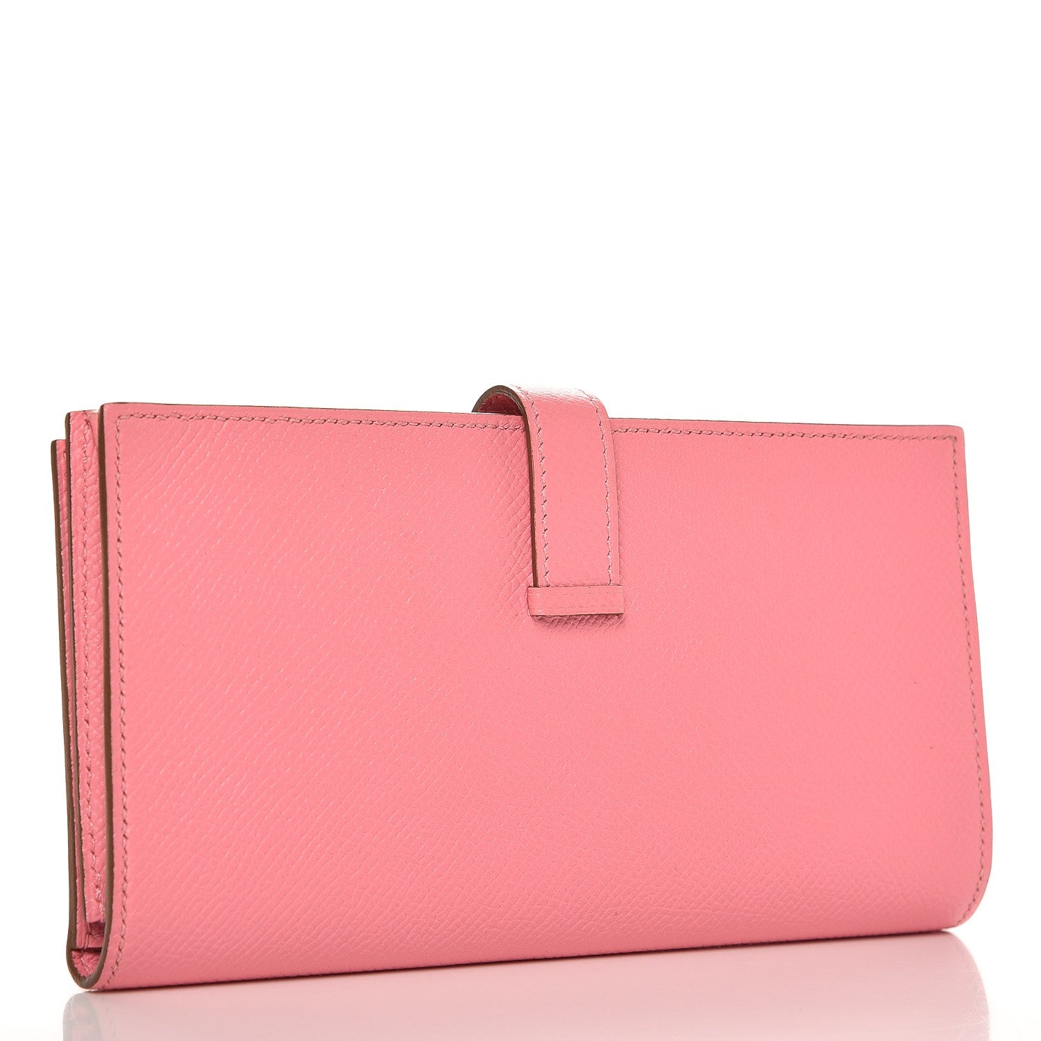 Hermes Epsom Bearn Gusset Wallet Rose Confetti 3 of 8