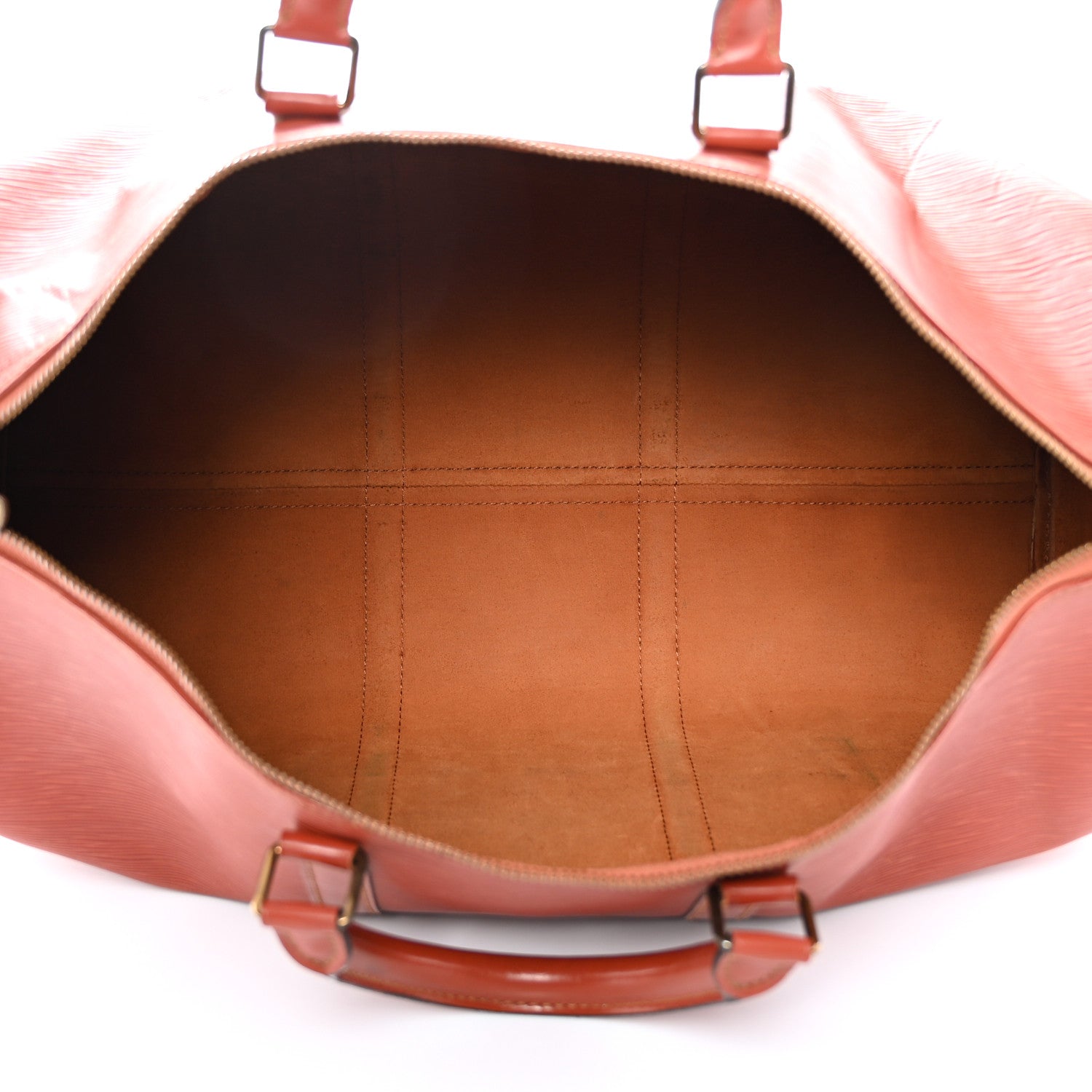 Louis Vuitton Epi Keepall 50 Kenyan Fawn 4 of 22
