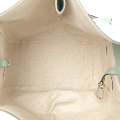 Loewe Calfskin Gingham Small Hammock Shoulder Bag Pink Green 5 of 12