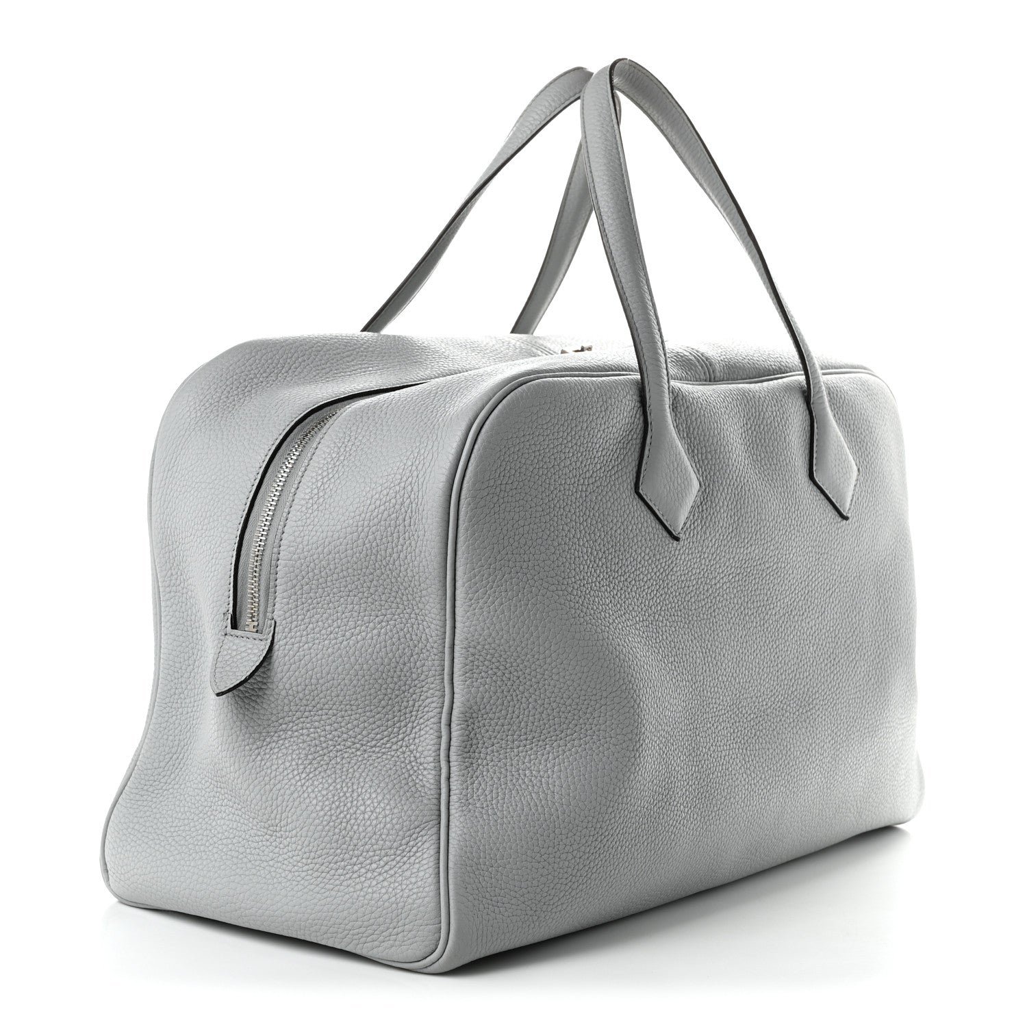 Hermes Taurillon Clemence Victoria II 43 Travel Bleu Glacier 3 of 10