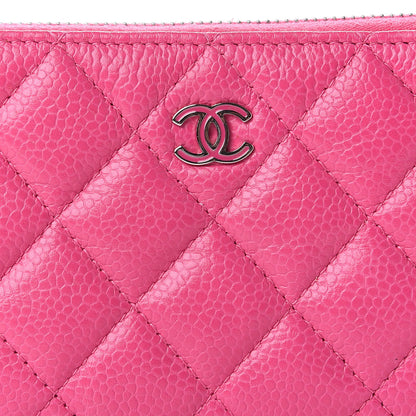 Chanel Caviar Quilted Small Cosmetic Case Pink 10 of 10