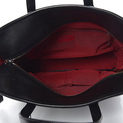 Chanel Calfskin Quilted Large Gabrielle Shopping Tote Black 5 of 13