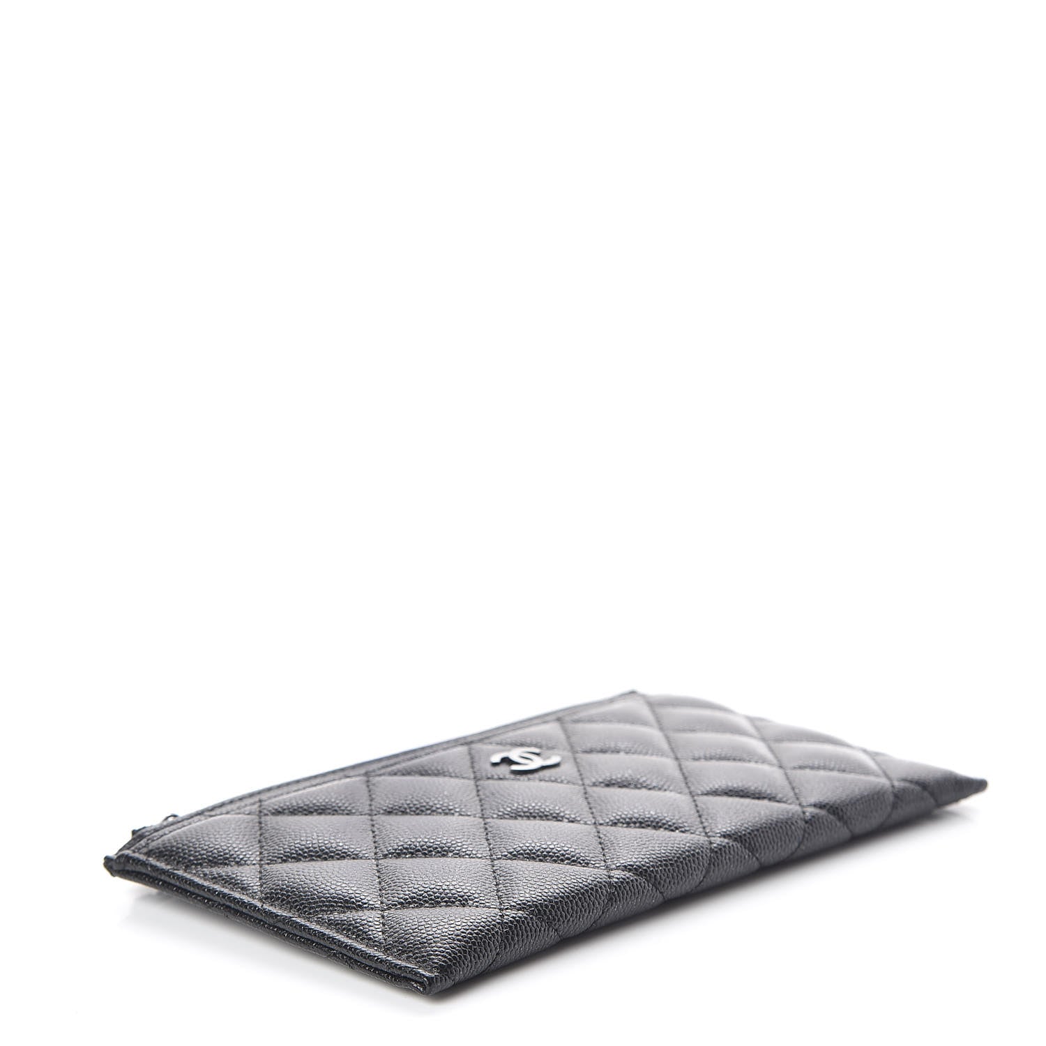 Chanel Caviar Quilted Classic Zip Pouch Black 4 of 8