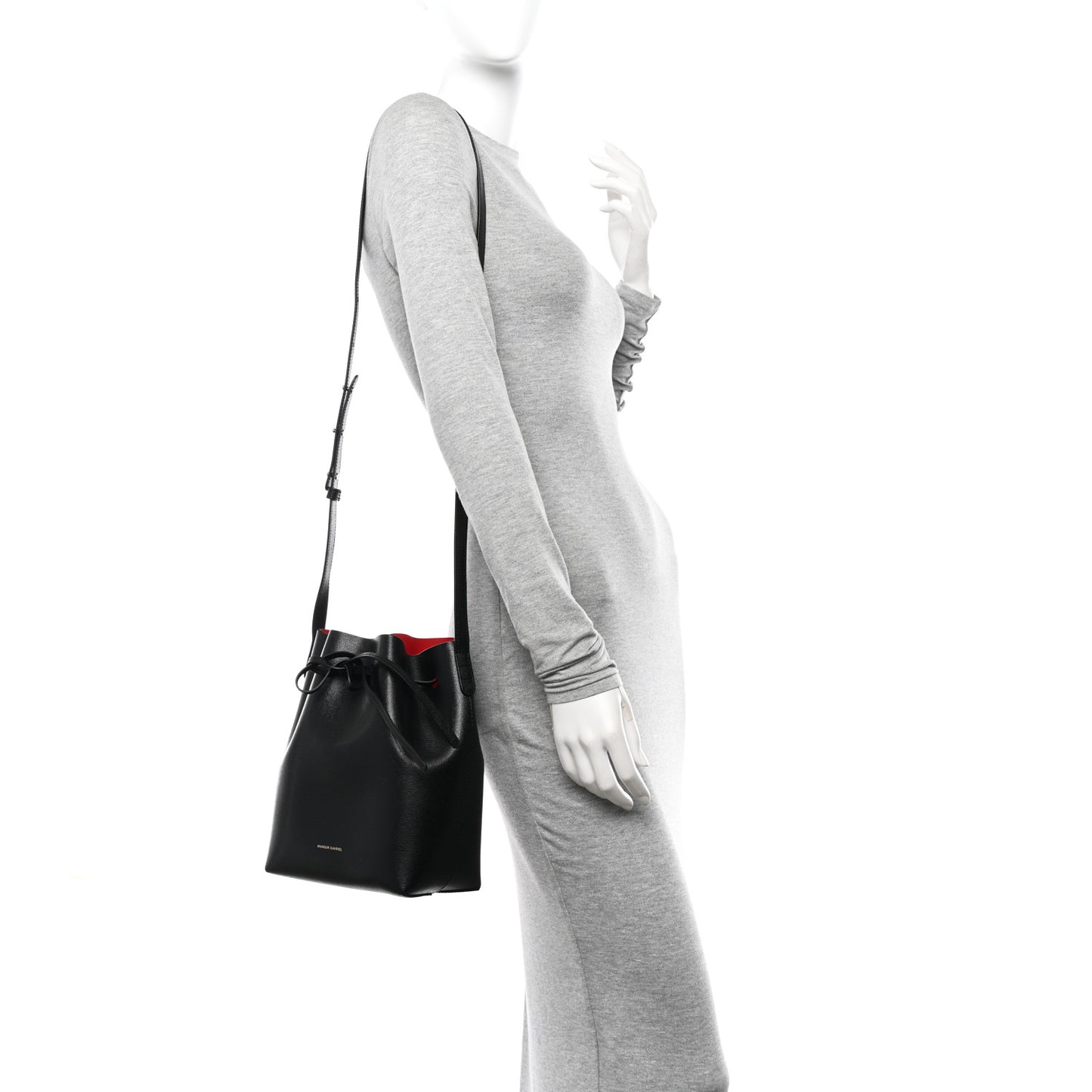 Saffiano Bucket Bag Black Flamma