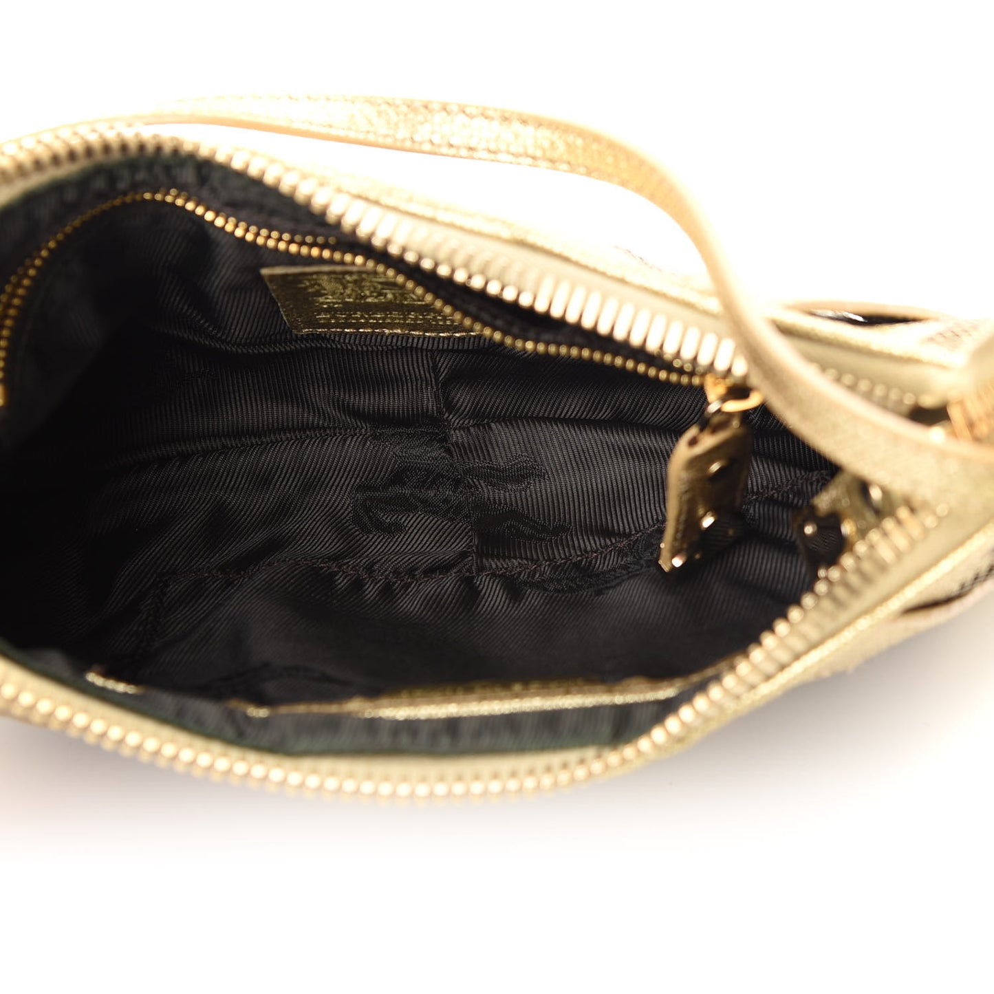 Prorsum Metallic Calfskin Studded Lizzie Shoulder Bag Gold