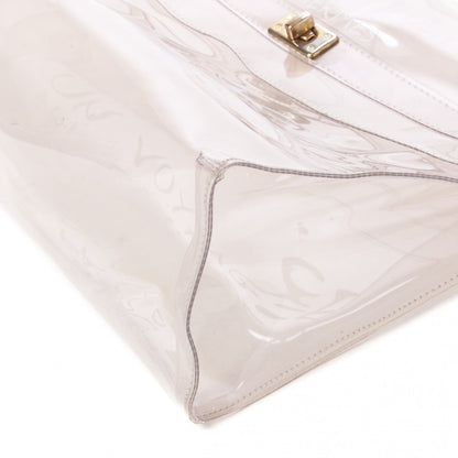 Hermes Vinyl Souvenir De L'Exposition Kelly Transparent 5 of 7
