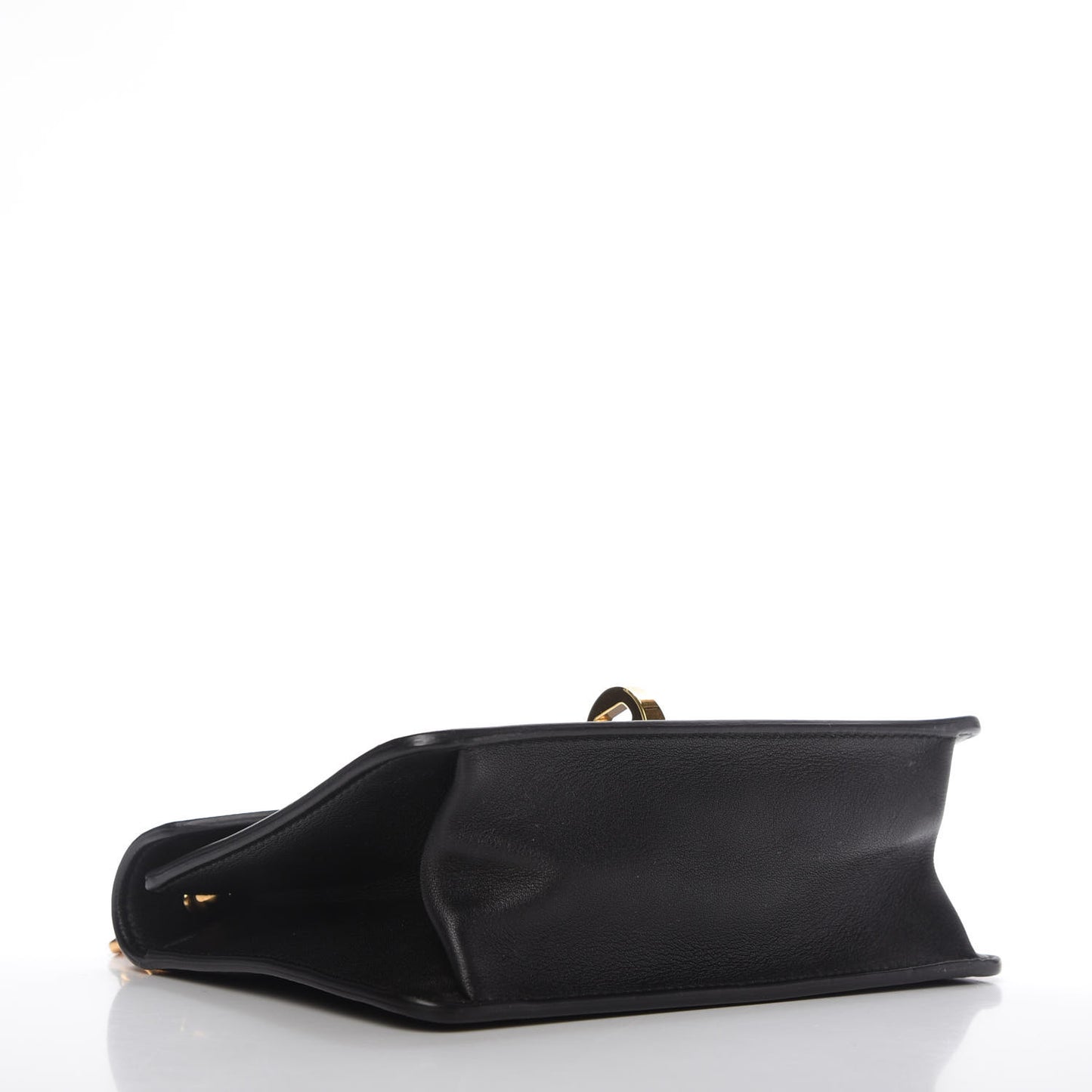Smooth Calfskin Mini C'est Flap Bag Black