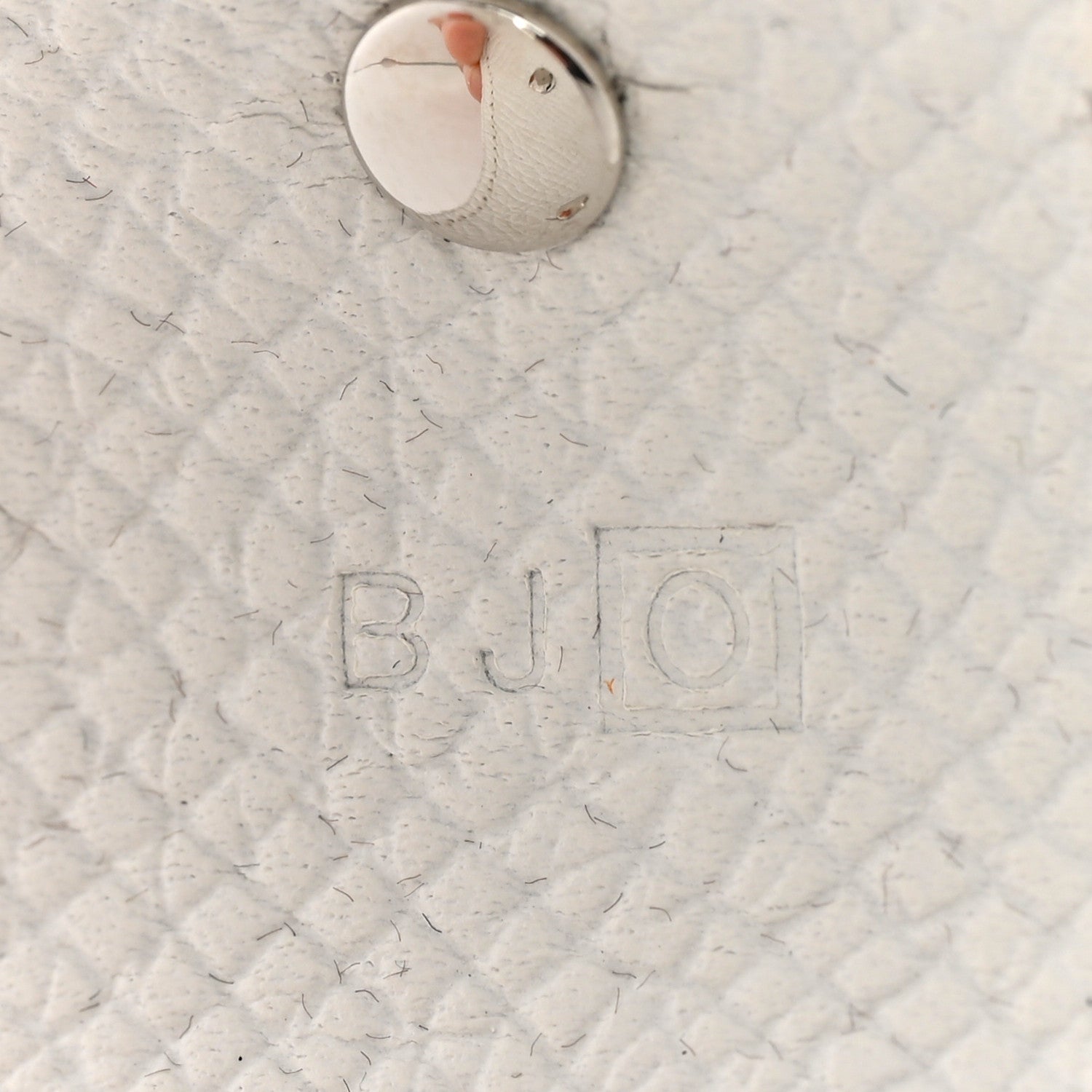 Hermes Epsom Chaine D'Ancre Bracelet M White 5 of 7