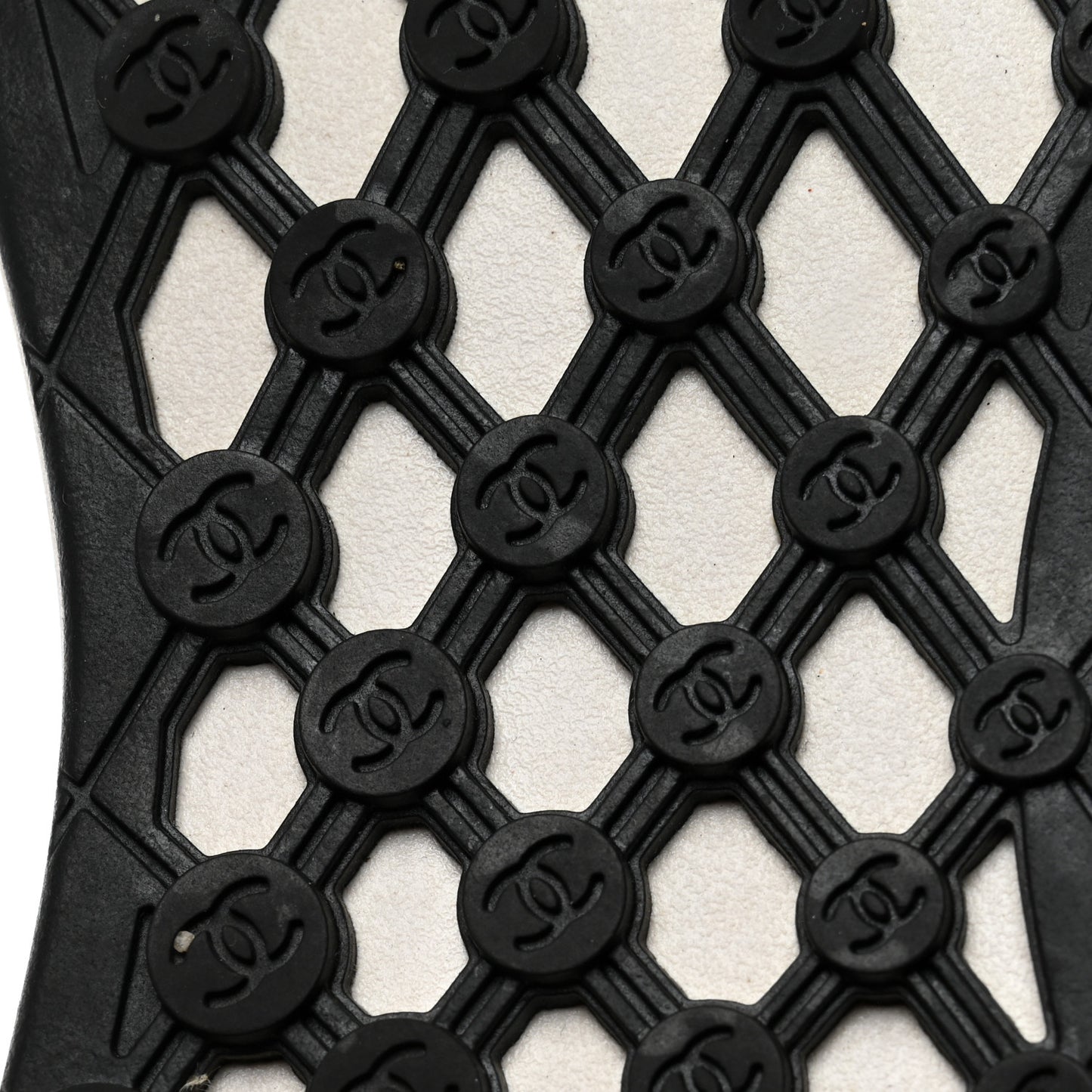 Fabric Logo Sneakers 38 Black