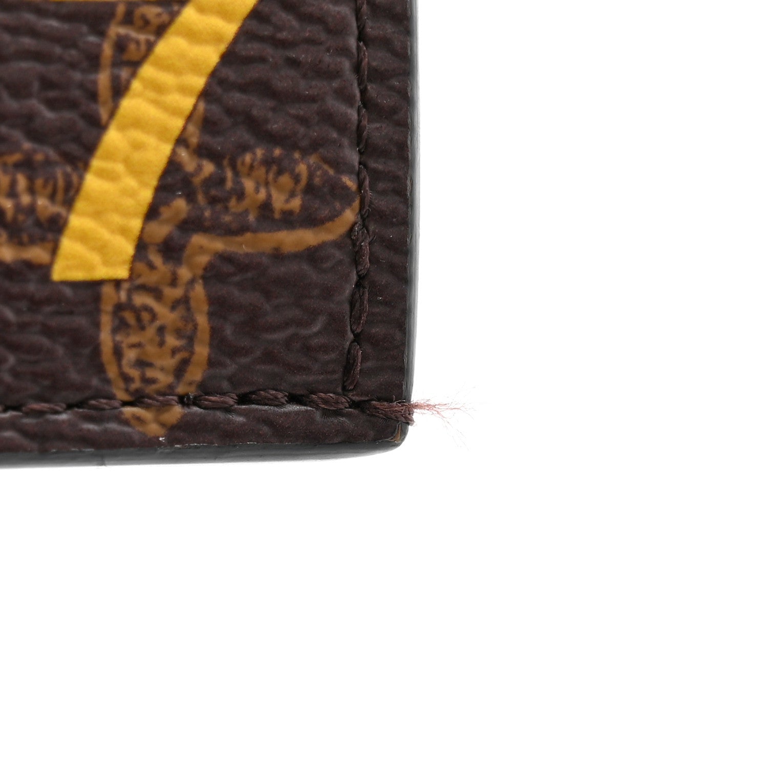 Louis Vuitton Monogram Vintage Calfskin Trunk L'œil Coin Card Holder 10 of 11