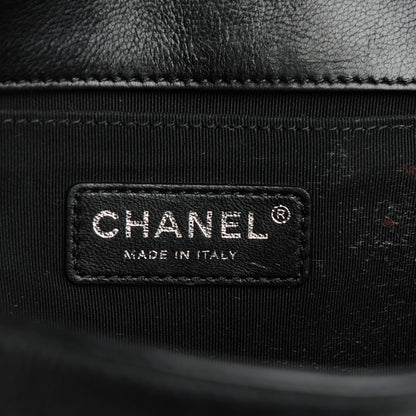 Chanel Calfskin Quilted Medium Boy Flap Black 7 of 9