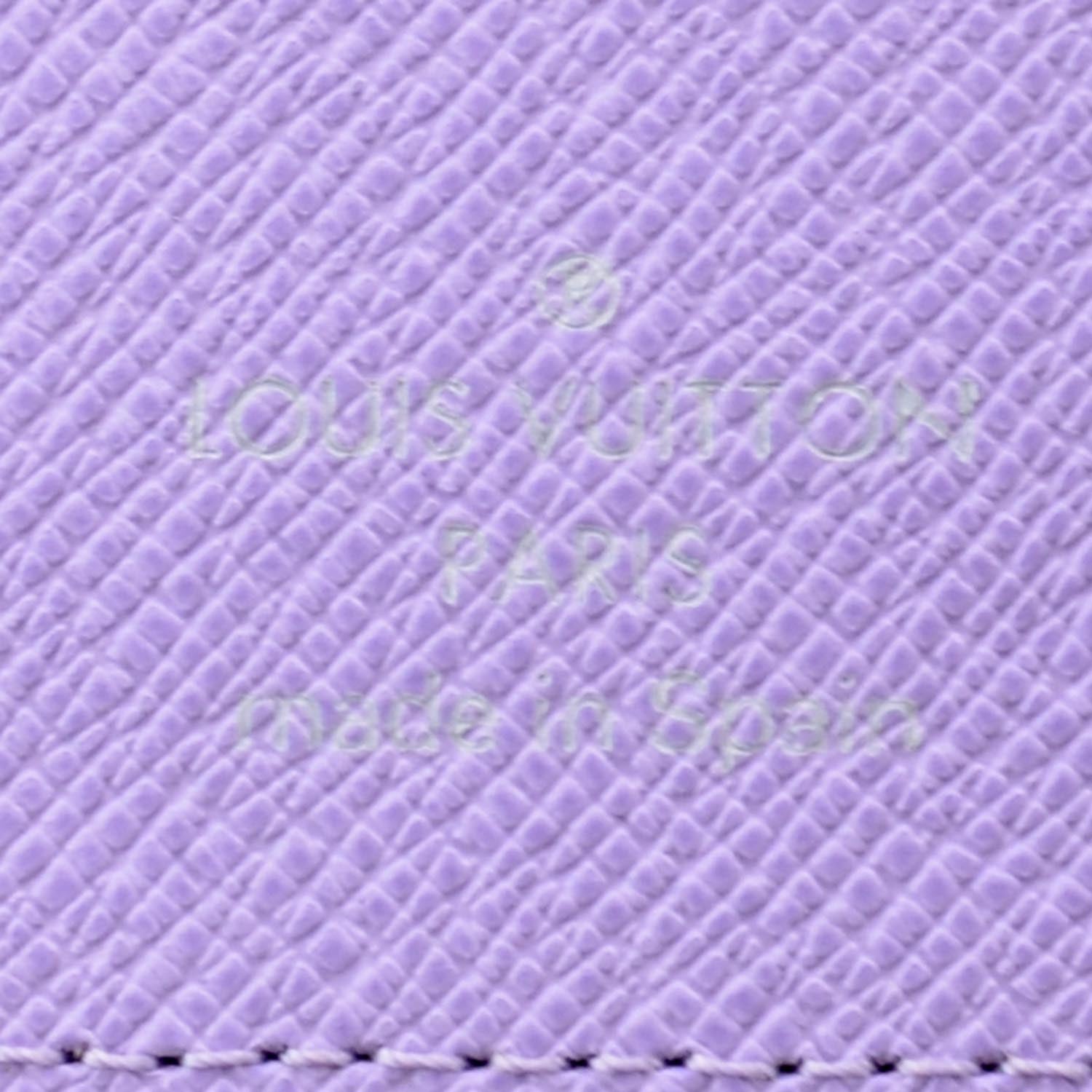 Louis Vuitton Monogram Multicolor Insolite Wallet Violet 6 of 8
