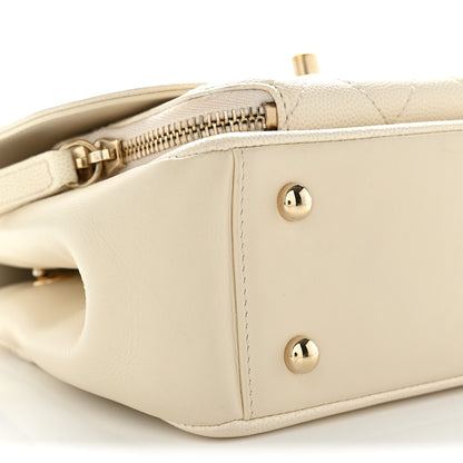 Chanel Caviar Quilted Small Business Affinity Flap White 9 of 12