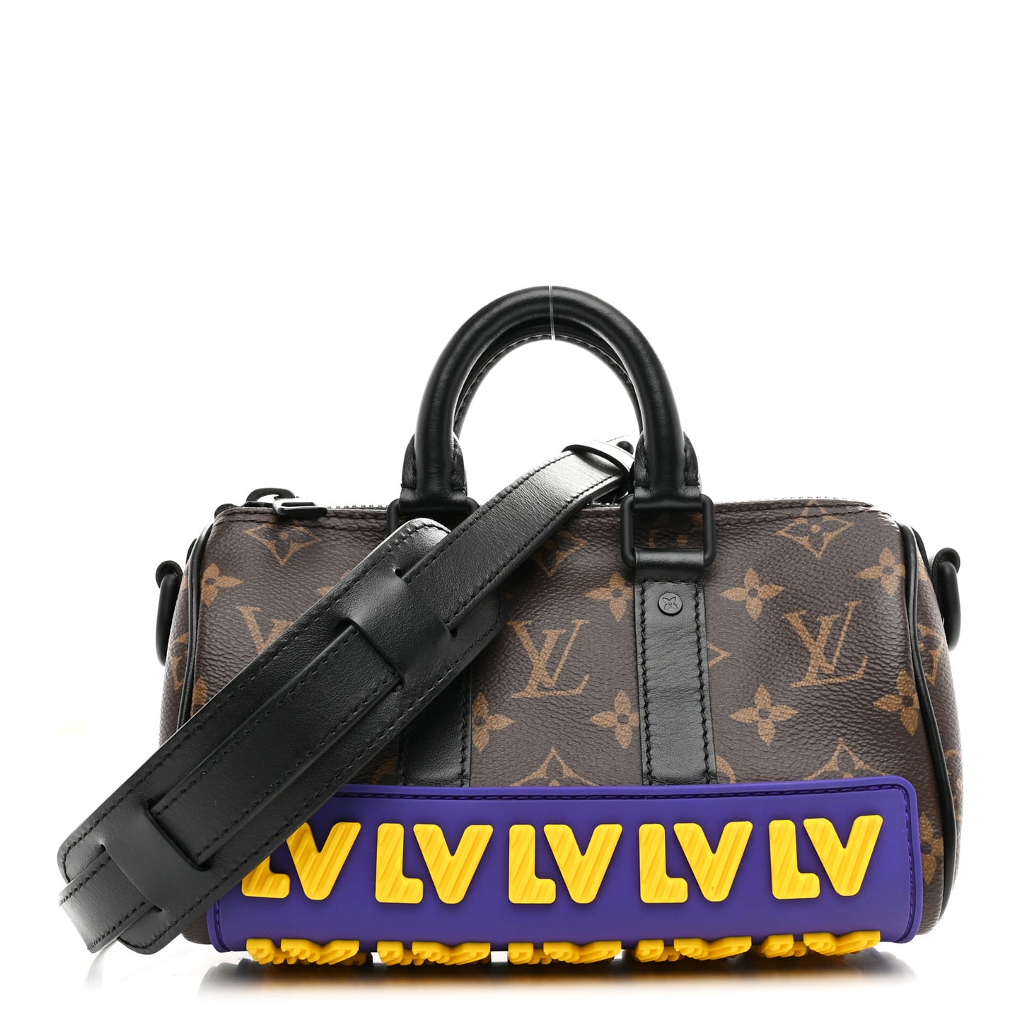Monogram LV Rubber Keepall XS Multicolor
