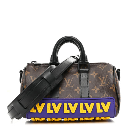 Louis Vuitton Monogram LV Rubber Keepall XS Multicolor 1 of 10