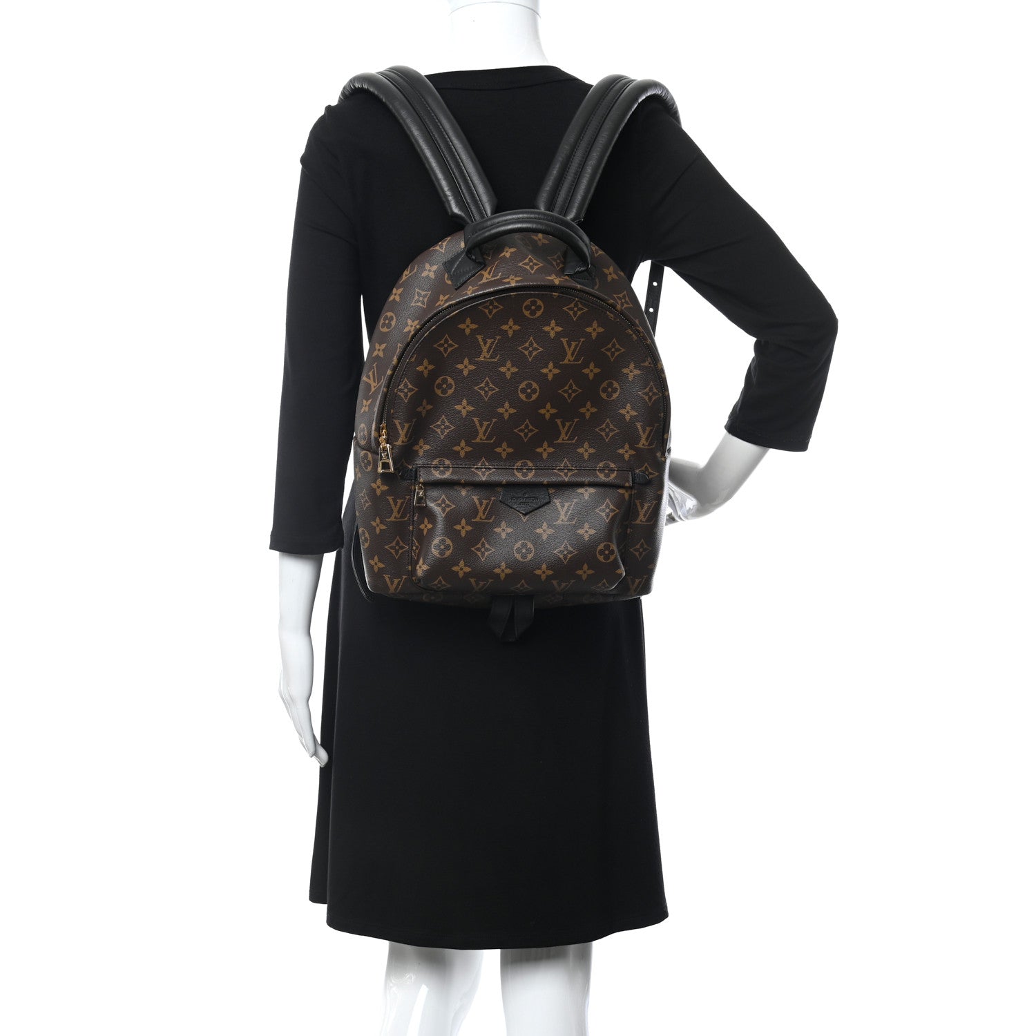 Louis Vuitton Monogram Palm Springs Backpack MM 2 of 9